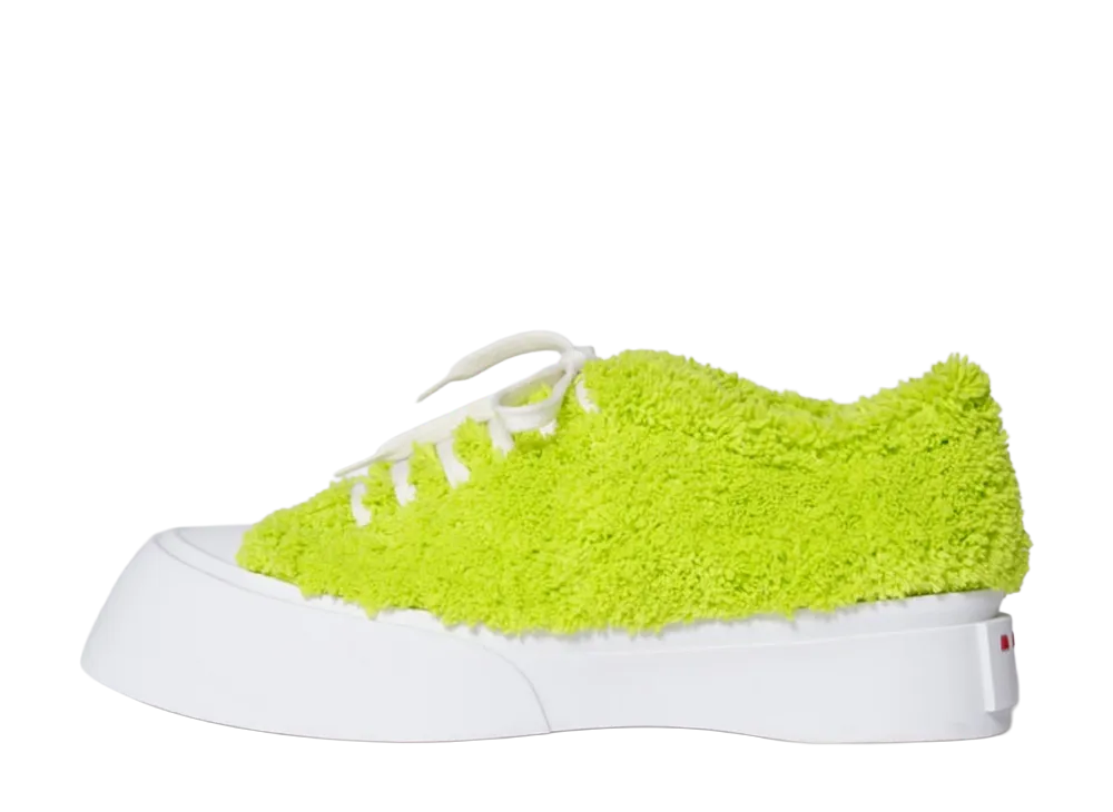 MARNI Pablo Pile Boa Sneaker "Lime"