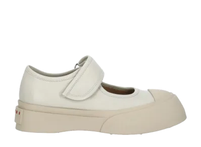 MARNI Women's Flat Shoes "Ivory"