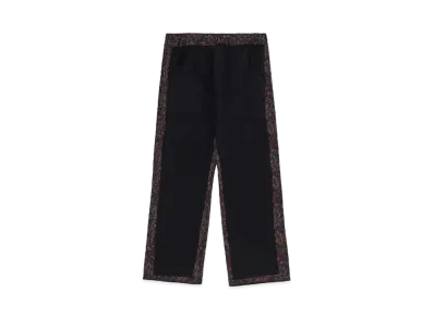 WILDSIDE Yohji Yamamoto x REBUILD by NEEDLES Eur Work Covered Pant Geometric Pattern "Black"