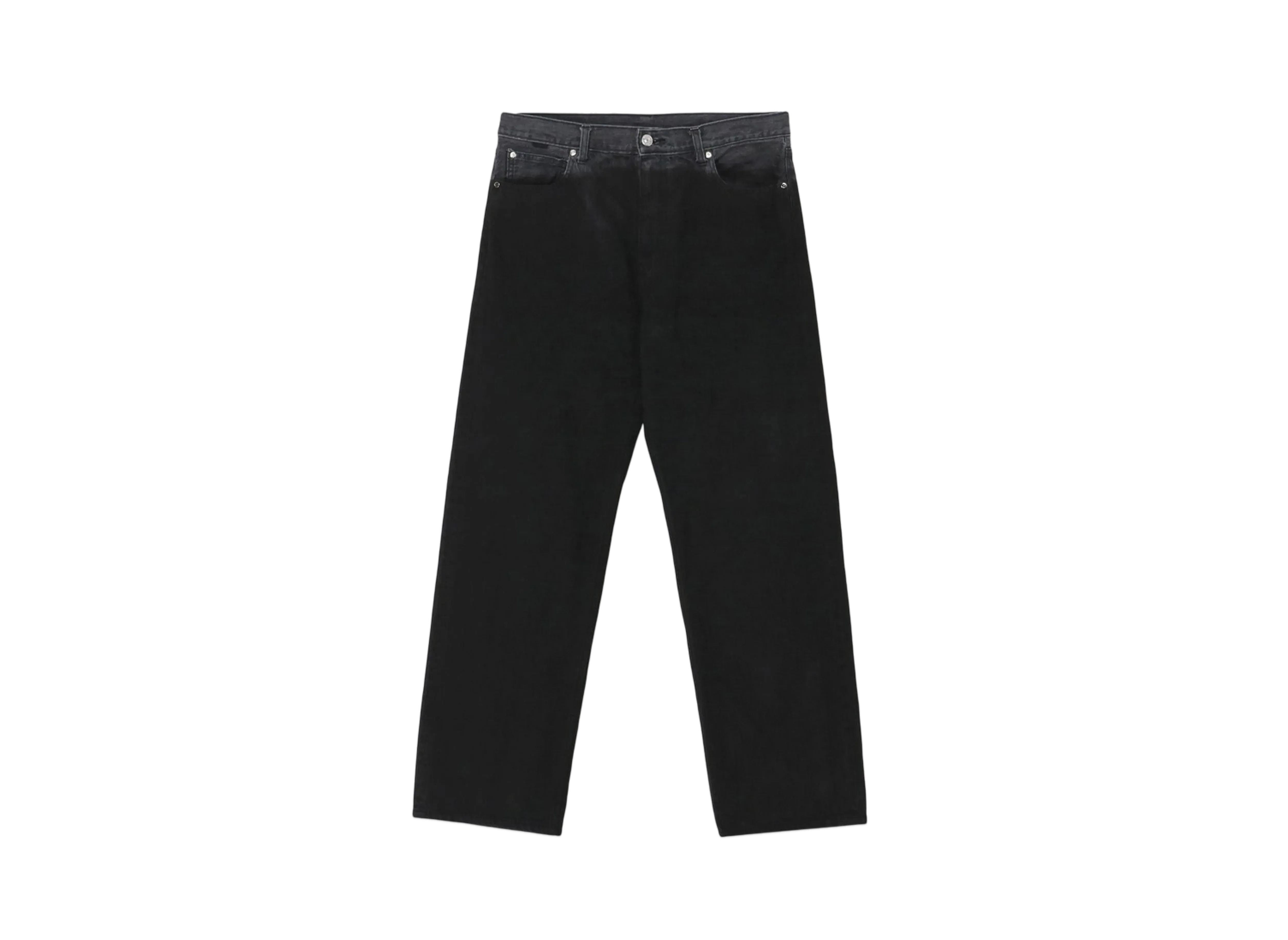 WILDSIDE Yohji Yamamoto x NOMA t.d. Hand Dyed Denim Pants "Black"