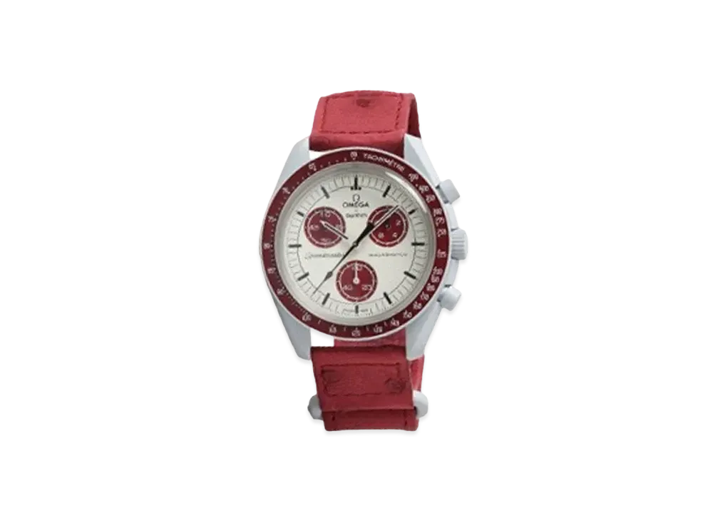 Swatch x OMEGA Mission to Pluto Ostrich SO33M101C