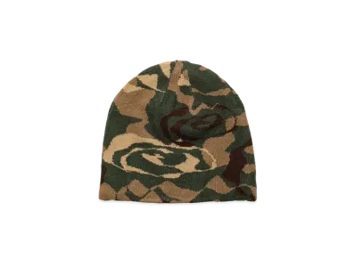 SOL soonerorlater Camo Reversible Beanie "Green&Orange"