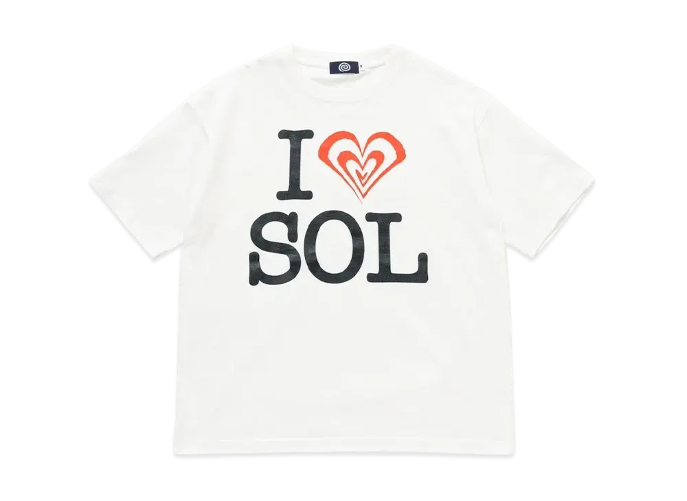 SOL soonerorlater I Love SOL Tee "White"