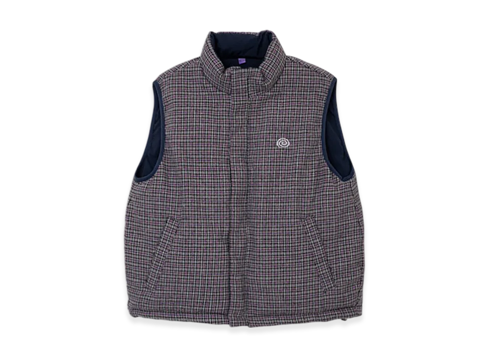 トップス SOL Reversible Checked Vest M トップス sol Reversible Checked Vest Reversible Checked Vest