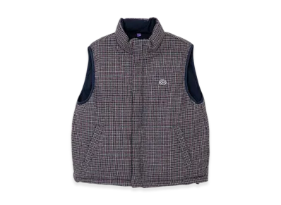 SOL soonerorlater Reversible Puffer Vest "Check"
