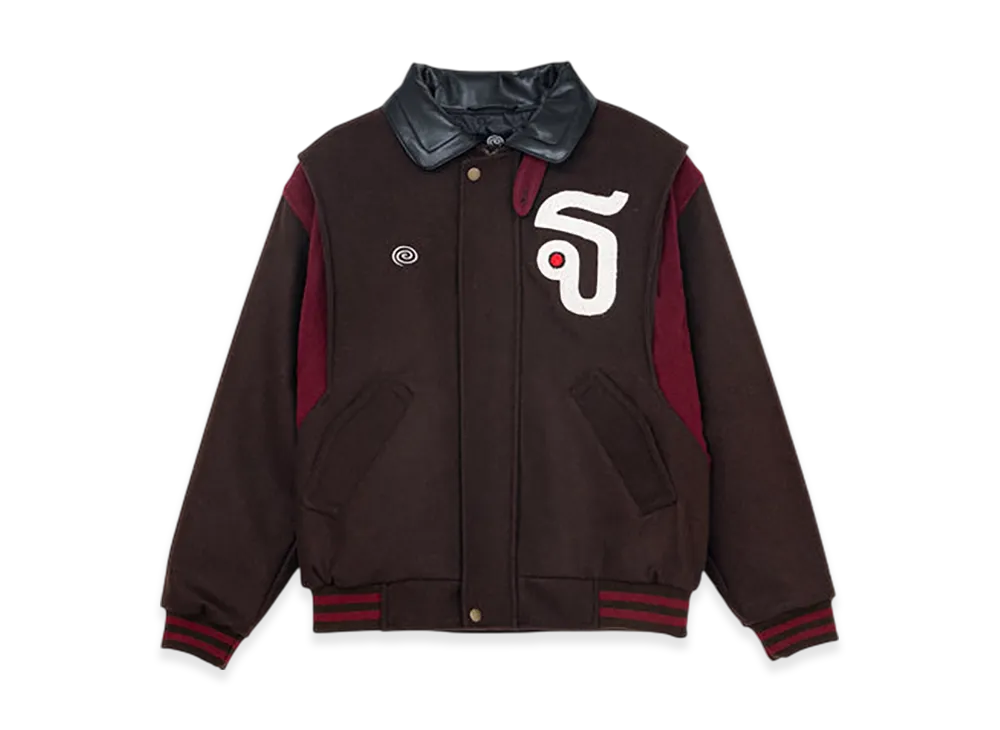 SOL soonerorlater Varsity Jacket "Brown"