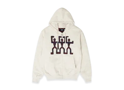 SOL soonerorlater 3guys Padded Zip Hoodie "Oatmeal"