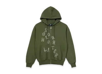 SOL soonerorlater Yoga Zip Hoodie "Green"