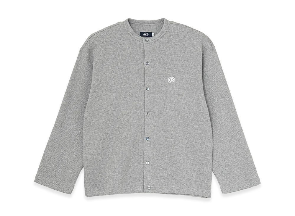 SOL soonerorlater Waffle Crewneck Cardigan 