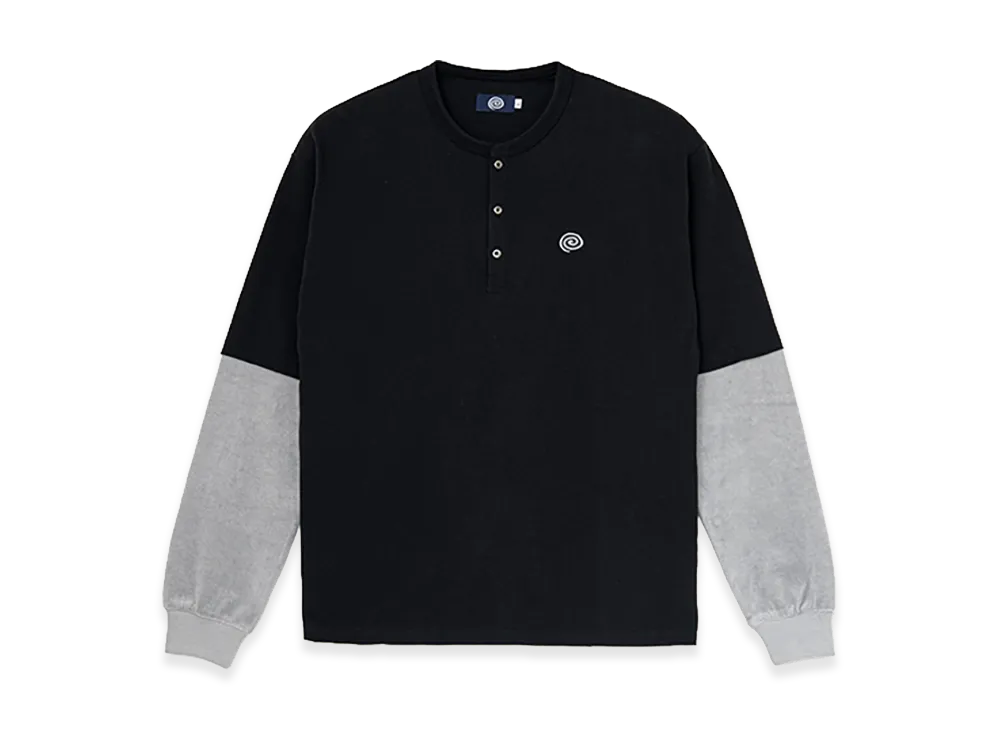 SOL soonerorlater Fake Layered Tee "Black"