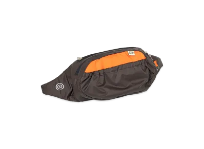 SOL soonerorlater Nylon Two-tone Waist Bag "Brown"