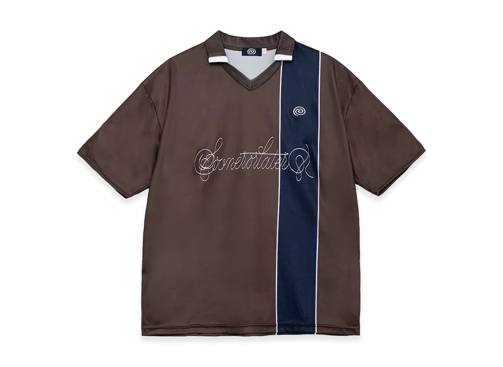 SOL soonerorlater Cursive Logo Soccer Shirt 