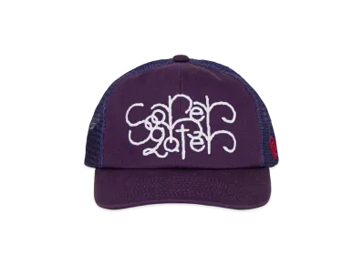 SOL soonerorlater Stem Logo Mesh Cap "Purple"