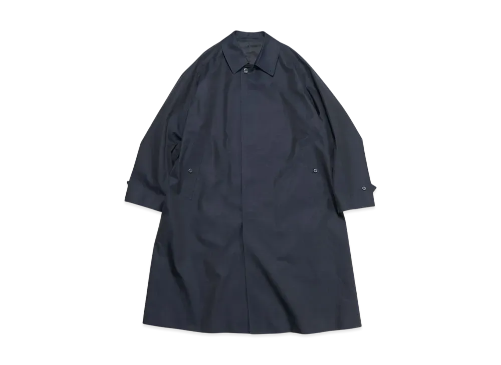 SOPHNET. Balmachaan Coat "Navy"