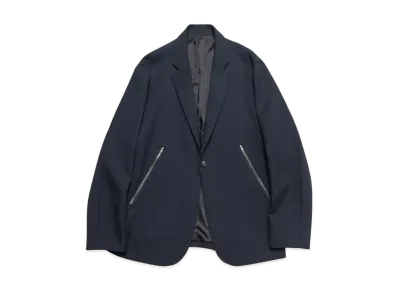 SOPHNET. Zip Pocket 1Button Jacket "Navy"