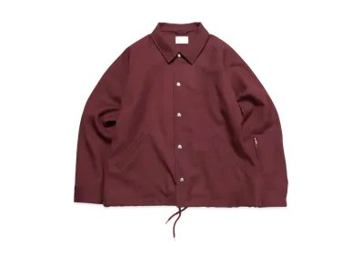 SOPHNET. Coach Jacket "Burgundy"