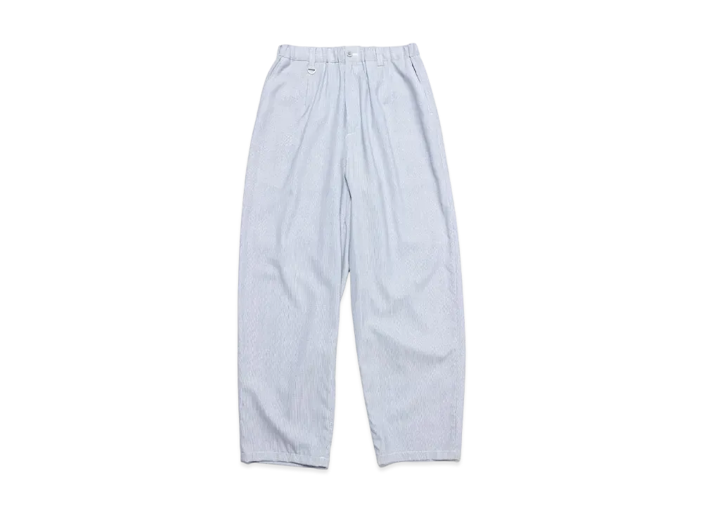 SOPHNET. Tapered Bold Pants "Blue Stripe"
