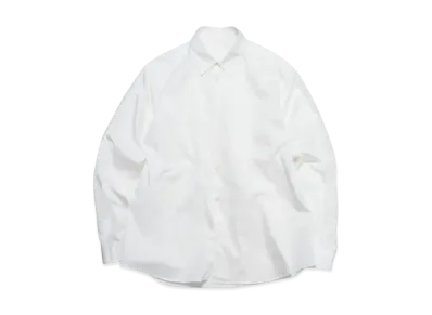 SOPHNET. Highcount Twill Regular Fit Shirt "White"