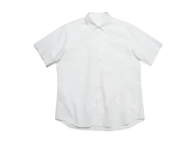 SOPHNET. Highcount Twill Regular Fit S/S Shirt "White"
