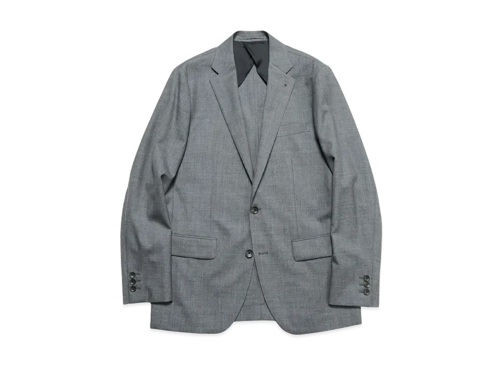 SOPHNET. Summer Merino Wool Standard 2Button Jacket "Gray"