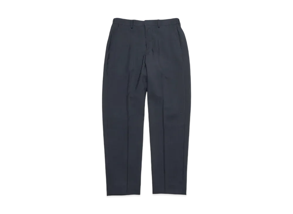 SOPHNET. Summer Merino Wool Tapered Easy Slacks "Navy"