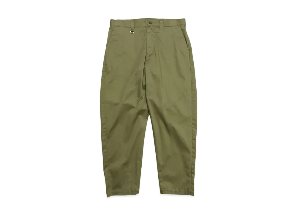 SOPHNET. Wide Cropped Pants "Khaki"