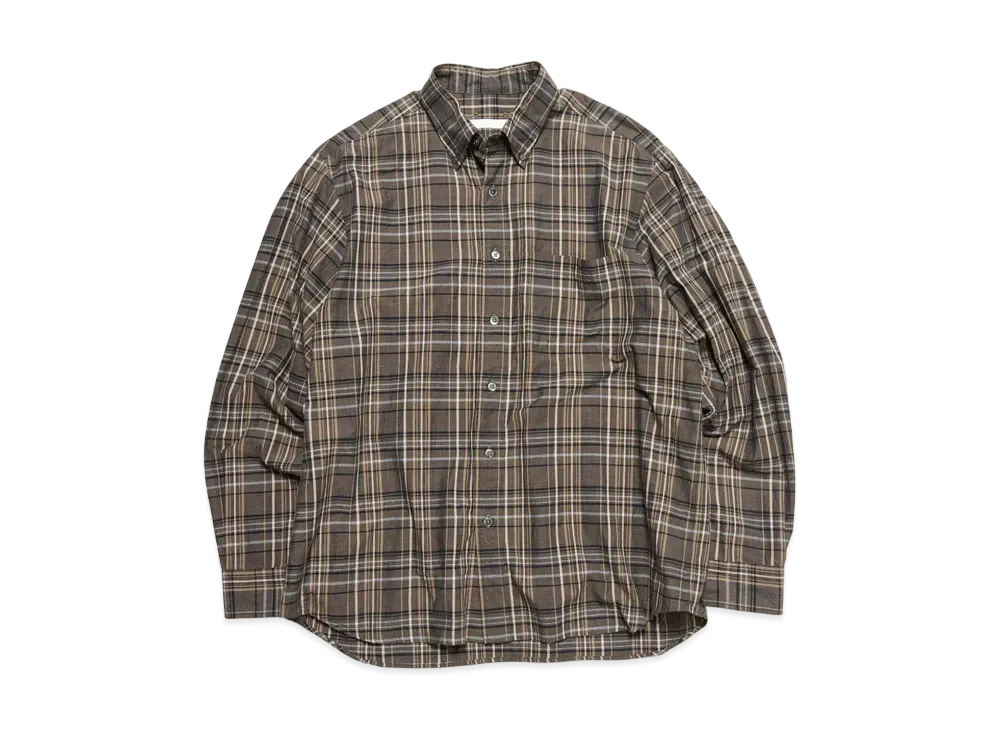 SOPHNET. B.D Shirt "Gray Check"