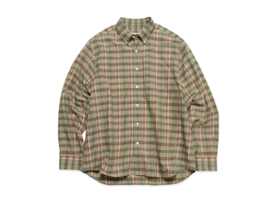 SOPHNET. B.D Shirt "Beige Check"