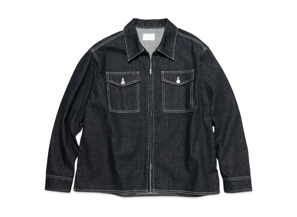 SOPHNET. Denim Drizzler Jacket "Black"