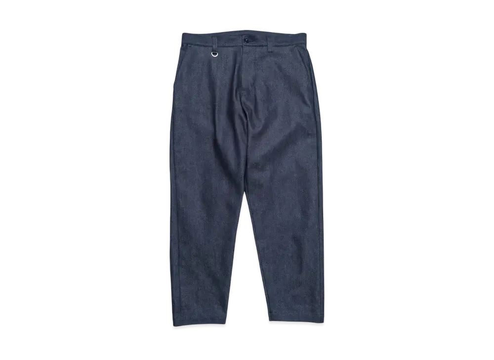 SOPHNET. Stretch Denim Wide Cropped Pants "Indigo"
