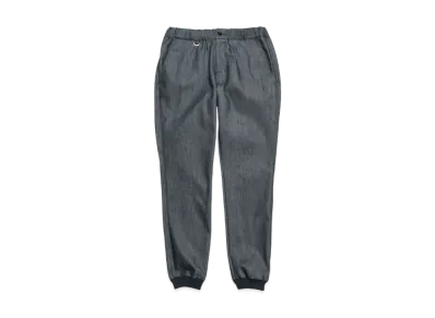 SOPHNET. Stretch Denim Slim Fit Ribbed Pants "Black"