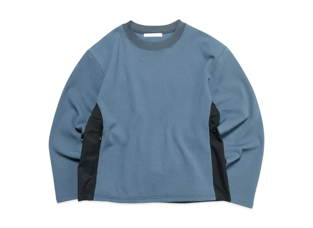 SOPHNET. Tech Crewneck "Blue"