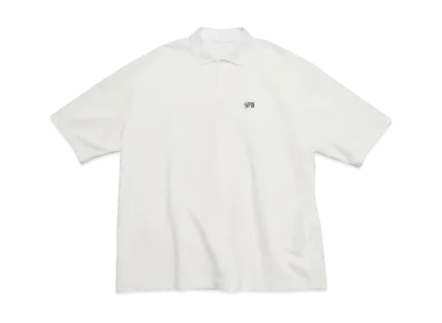 SOPHNET. SPN Wappen Oversized Polo "White"