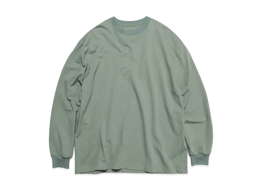 SOPHNET. L/S Crewneck Top "Khaki"