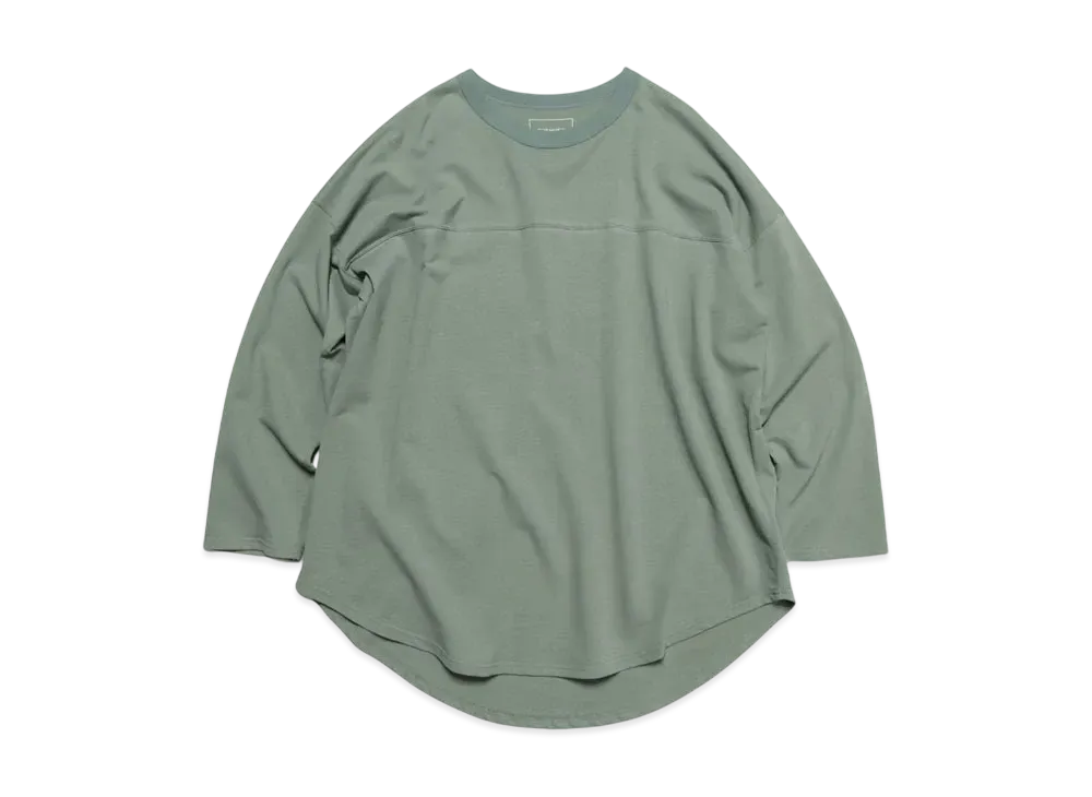 SOPHNET. Wide Football Tee "Khaki"