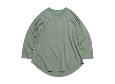 SOPHNET. Wide Football Tee "Khaki"