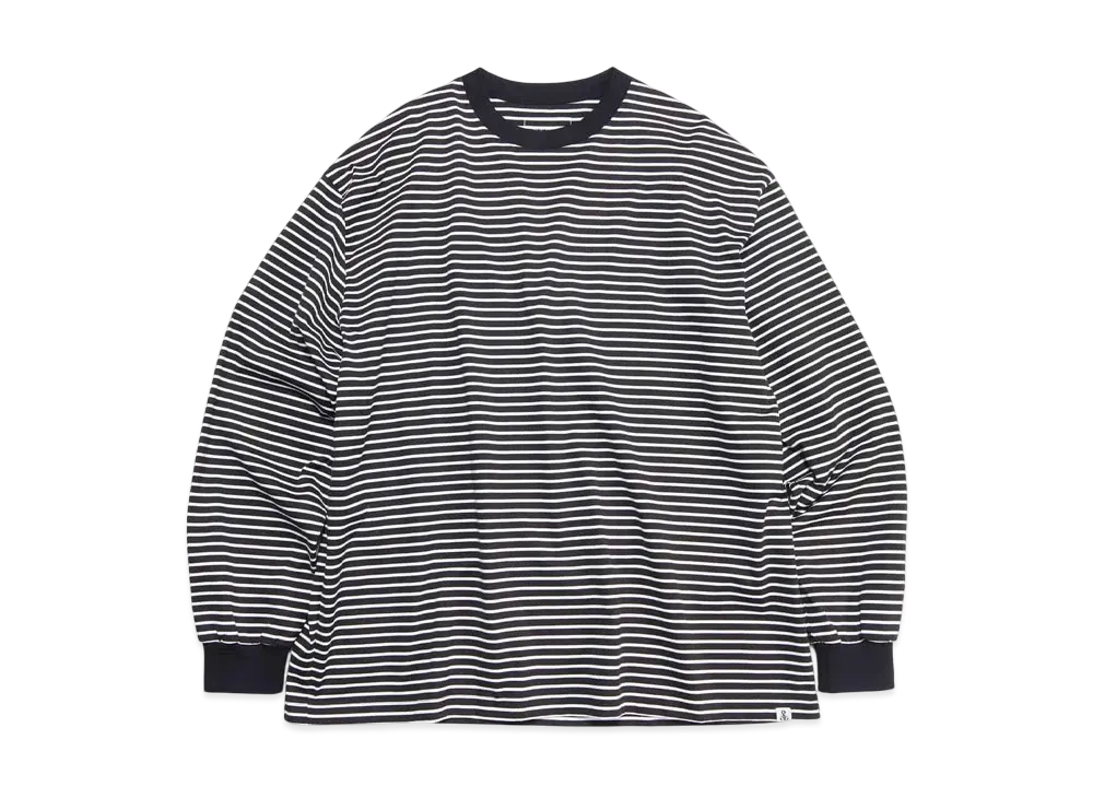 SOPHNET. Border L/S Tee "Black"