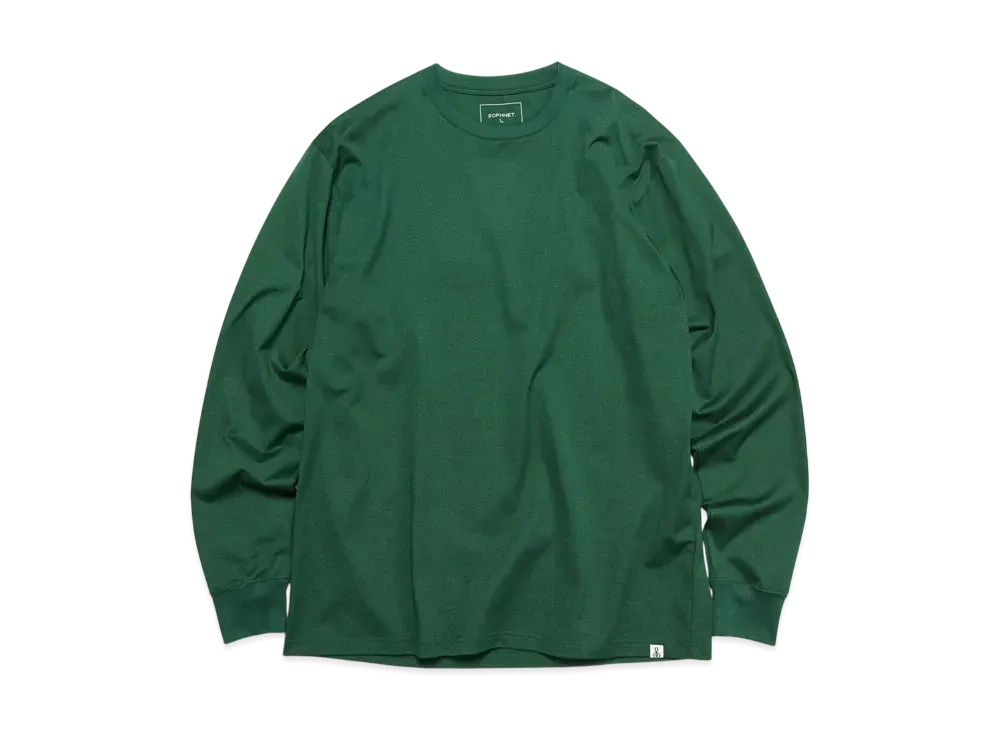 SOPHNET. Essential L/S Tee "Green"