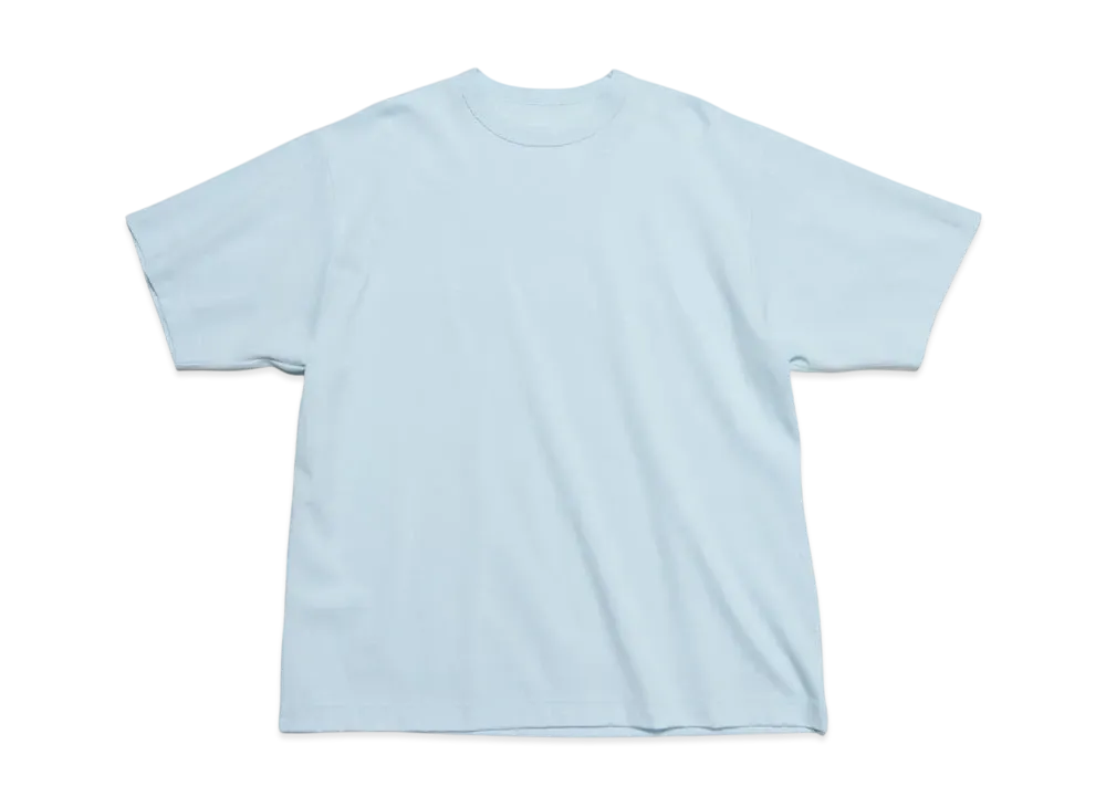 SOPHNET. Wide Tee "Light Blue"