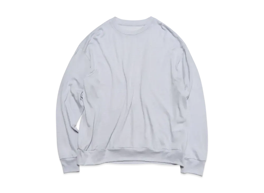 SOPHNET. Washable Wool L/S Top "Gray"