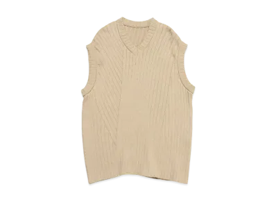 SOPHNET. Knit Vest "Beige"