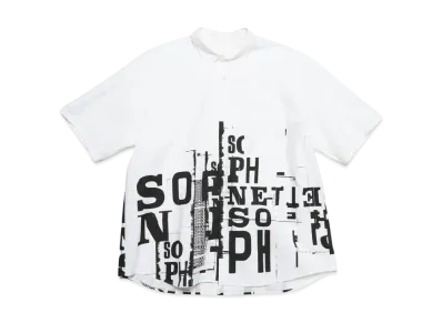 SOPHNET. Simon Taylor: Broken Beauty S/S Shirt "White"