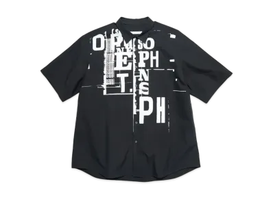 SOPHNET. Simon Taylor: Broken Beauty S/S Shirt "Black"