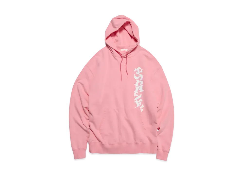 SOPHNET. Simon Taylor: Stencil Hoodie "Pink"
