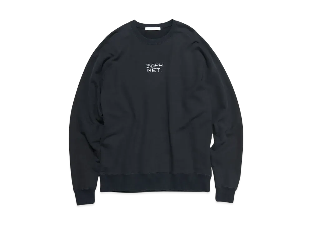 SOPHNET. Simon Taylor: Dot Mask Crewneck "Black"