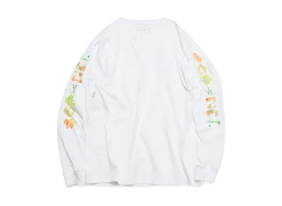 SOPHNET. Simon Taylor: Flower L/S Tee "White"