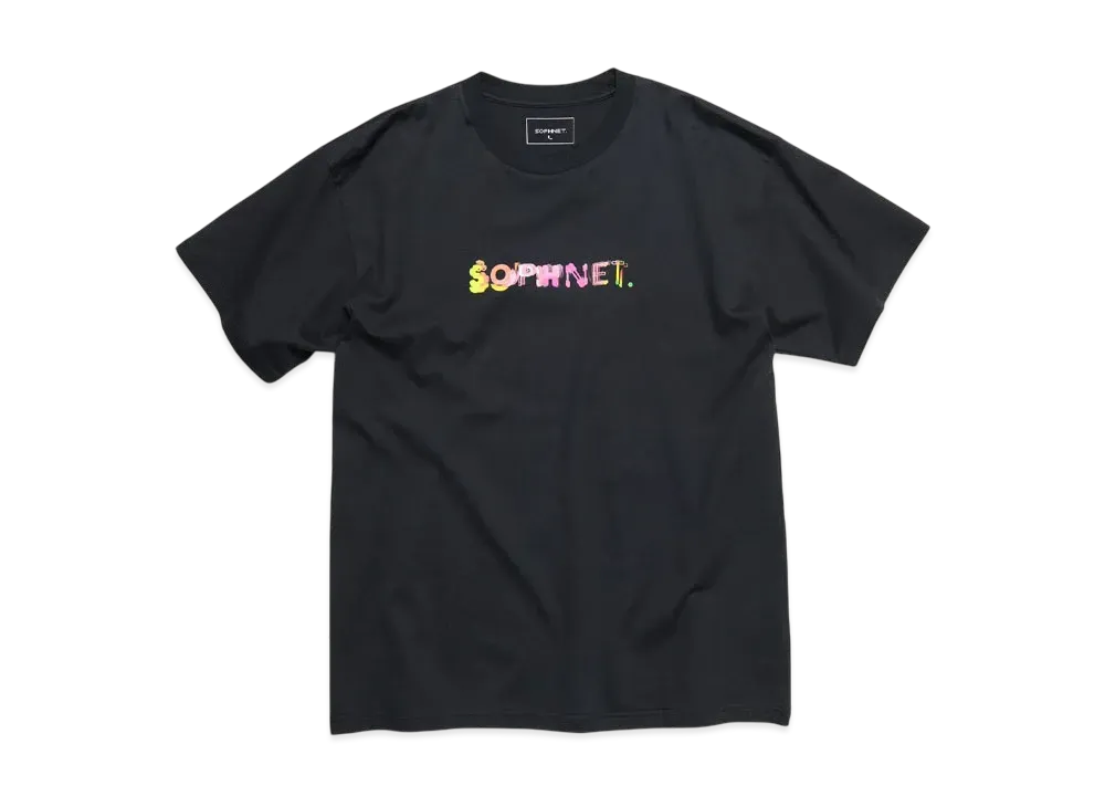 SOPHNET. Simon Taylor: Flower Tee "Black"