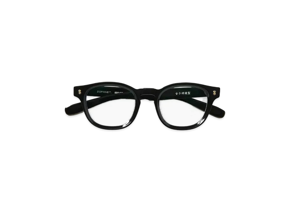 SOPHNET. Binchotan Glasses "Black"