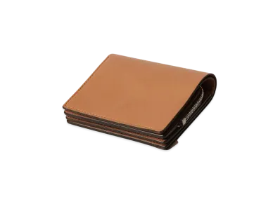 SOPHNET. Leather Wallet "Beige"