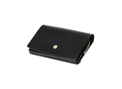 SOPHNET. Leather Small Wallet "Black"